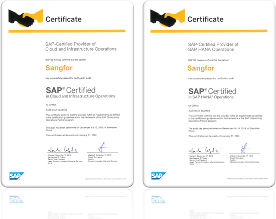 SAP Certified for Cloud and Infrastructure Operations and SAP HANA Operations 3